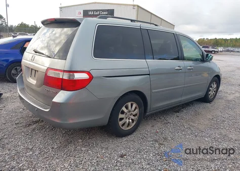 2005 Honda Odyssey Touring из США, поврежденный, VIN 5FNRL38825B024545